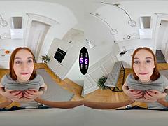 3 dimensionaal, Pijpbeurt, Groepseks ejactulatie, Hardcore, Gezichtspunt, Realiteit, Roodharige vrouw, Rijden