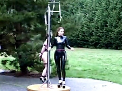 Bondage discipline sadomasochisme, Rondborstig, Classisch, Diep in de keel, Lul, Natuurlijk, Tepels, Kut duiken