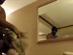 Amateur, Belle grosse femme bgf, Grosse bite, Noire, Éjaculation interne, Cocu, Hard, Hôtel