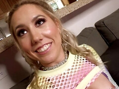 アナル, ブロンド, フェラチオ, ティーン, おもちゃ