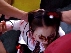 Минет, Член, Европейки, Сперма на лице, Ласковые ручки, Пирсинг, Молоденькие, Втроем