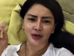 Indonesian MILF Dark Nipple see through