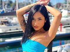 Arsch, Handjob, Lecken, Masturbation, Natürlichen titten, Dürr, Jungendliche (18+), Titten