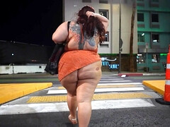 ぽっちゃり, デカ尻, デカパイ, チン, 異人種間, 淫乱熟女, 三人, 妻