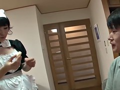 Asiatique, Beauté, Japonaise, Domestique, Masturbation, Solo