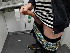 素人, デカチン, フェティッシュ, ドイツ人, 下着, オナニー, 公共, 一人