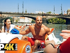 Grote mammen, Pijpbeurt, Bruinharig, Man die toekijkt, Tsjechisch, Hd, Moeder die ik wil neuken, Geld