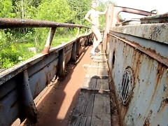 ブロンド, エロティック, 足, 女, オナニー, ヌーディスト, 公共, タトゥー