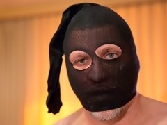 お尻, ブロンド, フェティッシュ, 女 人男 人, 手コキする, 淫乱熟女, 剃毛, 三人