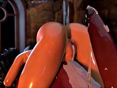 Красотки, Большой член, Большие сиськи, Сиськи