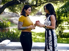 Bruinharig, Dichtbij, Vingeren, Lesbisch, Likken, Moeder die ik wil neuken, Orgasme, Kut duiken