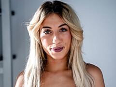 Rubia, Mamada, Estilo perrito, Lencería, Pequeña, Flaco, Medias largas, Adolescente