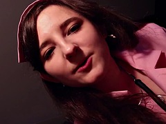 素人, デカパイ, 看護婦, オッパイの