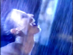 Laura Angel mesmerizes with sultry, classic rainy passion