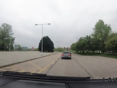 黒人, 茶髪の, 車, チェコ, ポリス, ラフ, ティーン, ユニフォーム