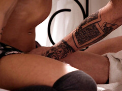 お尻, 茶髪の, カップル, イく瞬間, 顔射, キス, 剃毛, 濡れ