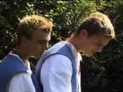 Gay outdoor blowjob french guys