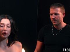 デカチン, デカパイ, フェラチオ, 茶髪の, イマラチオ, チン, ハードコア, 三人