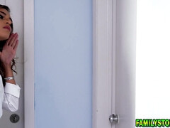 Schlafzimmer, Grosser schwanz, Blondine, Blasen, Braunhaarige, Hd, Stiefmutter, Jungendliche (18+)