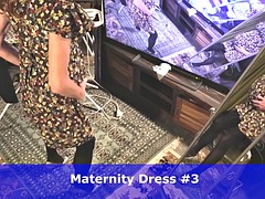 素人, 女装男装, フェティッシュ, ヒール, 下着, 熟年, 穴開きパンティ, シーメール