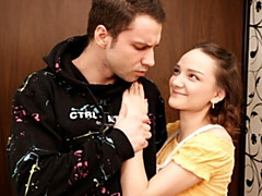 Минет, Собачьи, Натуральные сиськи, Крошечные, Короткая стрижка, Тощие, Молоденькие, Сиськи