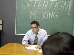 お尻, フェラチオ, 黒人, フェティッシュ, 異人種間, 奴隷, 生徒, 教師