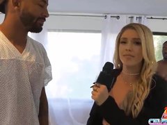 Blond, Sperma shot, Sperma in gezicht, Groepseks, Hardcore, Interraciaal, Moeder die ik wil neuken, Tiener