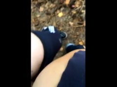 Amateur, Sucer une bite, Brunette brune, Européenne, Français, De plein air, Pov