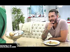 Arabisch, Tochter, Freundin, Hardcore, Natürlichen titten, Realität, Schüchtern, Jungendliche (18+)