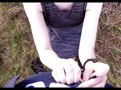 Leie, Grosser arsch, Blasen, Handjob, Im freien, Öffentlich, Jungendliche (18+)