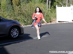 Mandy Muse seduces BBC with her natural tits and tight pussy in hot interracial action