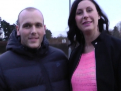 フェラチオ, イギリス人, バック, Hd, 淫乱熟女