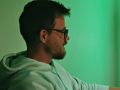 カップル, ヨーロピアン, ゲイ, キス, ラティーナ, 筋肉, 教師, ユニフォーム