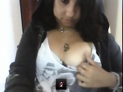 German woman on skype