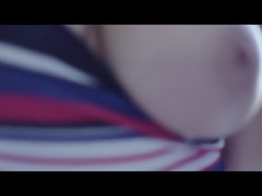 デカパイ, イギリス人, 巨乳な, エロティック, 女, 自然山雀, 一人, オッパイの