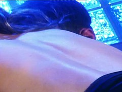 Threesome with masked man