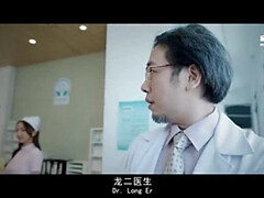 アジア人, デカ尻, バック, グループ, Hd, 看護婦, ハメ撮り, 三人