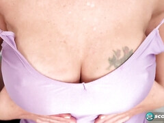 44 y.o. MILF Lily Craven Solo Pussy Rubbing