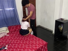 Amateur, Anal, Culo grande, Morena, Hija, Polla, Estilo perrito, Adolescente