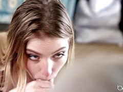 Worth It - Well Rounded Chesty Blonde Giselle Palmer seduces Xander in her Sexy Lingerie