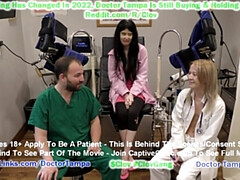 Gros seins, Chinoise, Médecin, Femelle, Fétiche, Gants, Humiliation, Réalité