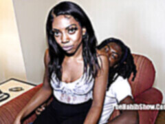 Enthousiasteling, Grote lul, Zwart, Zwart, Latijnse vrouw, Realiteit