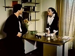 素人, フェラチオ, 茶髪の, 毛深い, 下着, オッパイの, ヴィンテージ