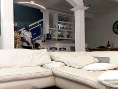 Africain, Gros cul, Noire, Noir ébène, Fait maison