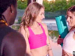 Reverse-cowgirl, big-dick, platinum-blonde