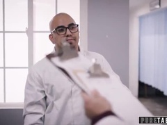 Grosse titten, Blondine, Blasen, Besamung, Arzt, Prüfung, Hardcore, Realität