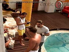 Cul, Noire, Blonde, Brunette brune, Interracial, Fête, Chatte, Nénés