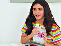 Verga grande, Tetas grandes, Atrapados, Besar, Masaje, Aceite, Trio, Tetas