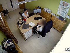 Кастинг, Брюнетки, Член, Пальцем, Милф, Мамочка, В офисе, От первого лица
