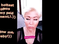 Enthousiasteling, Blond, Stel, Huisvrouw, Moeder die ik wil neuken, Slet, Webcamera, Vrouw